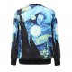 Women's Print Multi-color Hoodies , Casual / Day Round Neck Long Sleeve