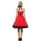 Women's Halter 50s Vintage Plus Sizes Swing Dress