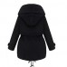 Maternity Long Coat , Casual Long Sleeve Cotton Blends