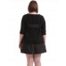 Women's Contrast Color A Line Mini Dress (More Colors)