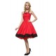 Women's Halter 50s Vintage Plus Sizes Swing Dress