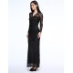 Women's Sexy Beach Casual Party Plus Size V Neck Bodycon Lace Maxi Dress