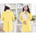 Maternity Long Coat , Casual/Lace Long Sleeve Cotton/Polyester