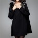 Maternity Long Coat , Casual / Party / Work / Plus Sizes Long Sleeve Cotton / Knitwear