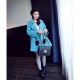 Maternity Long Coat , Casual Long Sleeve Cotton/Polyester