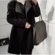 Maternity Long Trench Coat , Casual Long Sleeve Wool