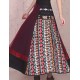 Our Story Women's Print Red SkirtsVintage Maxi