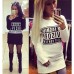 Women's Vintage Sexy Bodycon Casual Print Hoodies , Long Sleeve Cotton