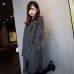 Maternity Long Trench Coat , Casual Long Sleeve Wool